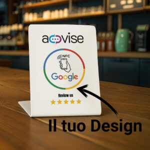 Stand NFC per recensioni – Personalizzato