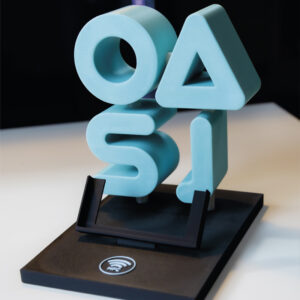 Stand NFC per recensioni – modellato